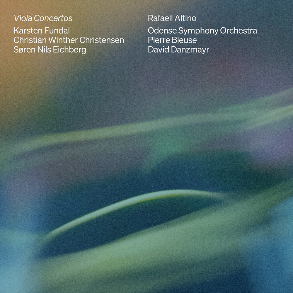 the album cover for Rafaell Altino - Viola Concertos