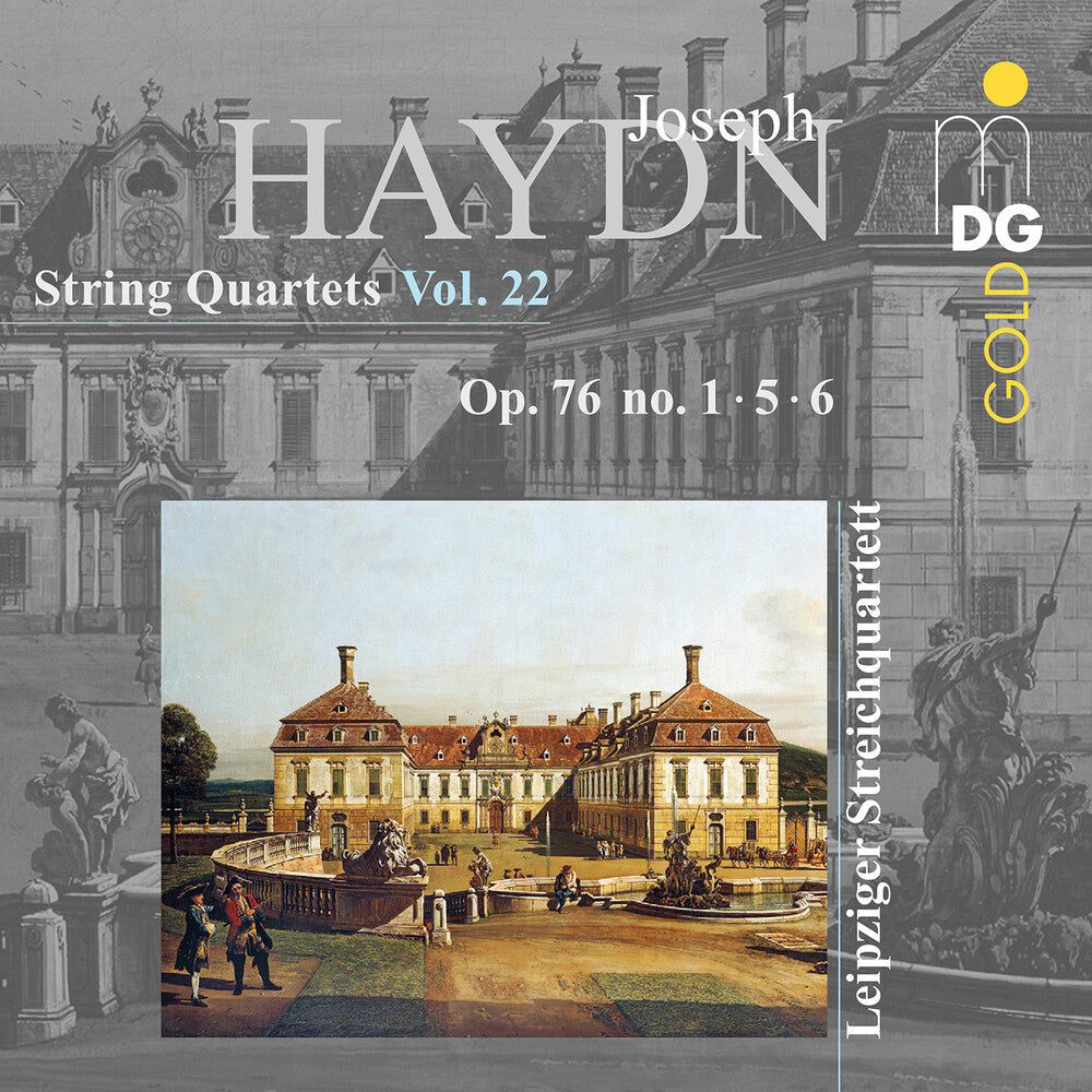 the album cover for Leipziger Streichquartett - Haydn: Str Quartets Vol. 22
