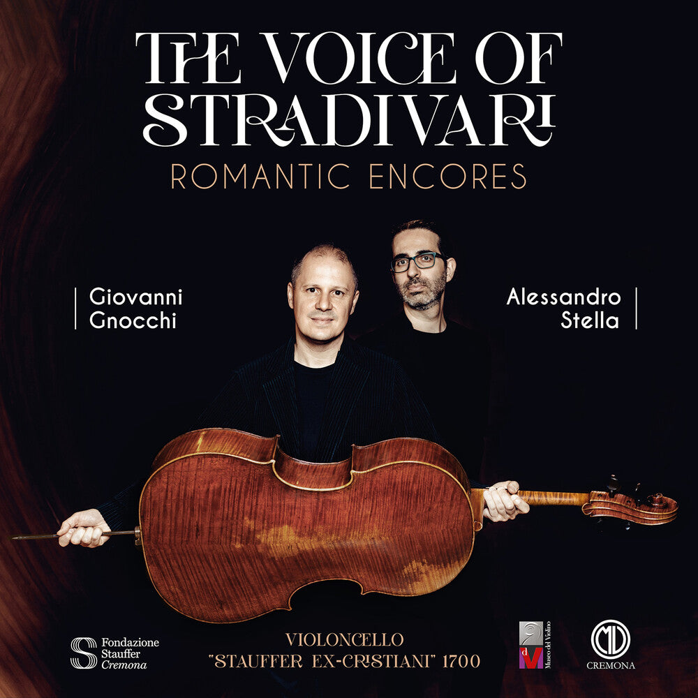 the album cover for Giovanni Gnocchi - Voice Of Stradivari - Giovanni Gnocchi (Vc)