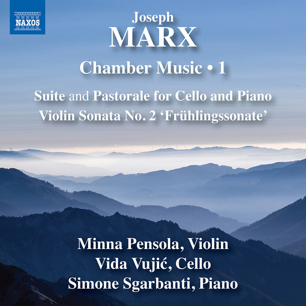 the album cover for Minna Pensola - Marx: Chamber Music Vol. 1