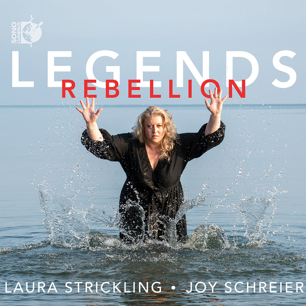 the album cover for Laura Strickling - Legends - Rebellion