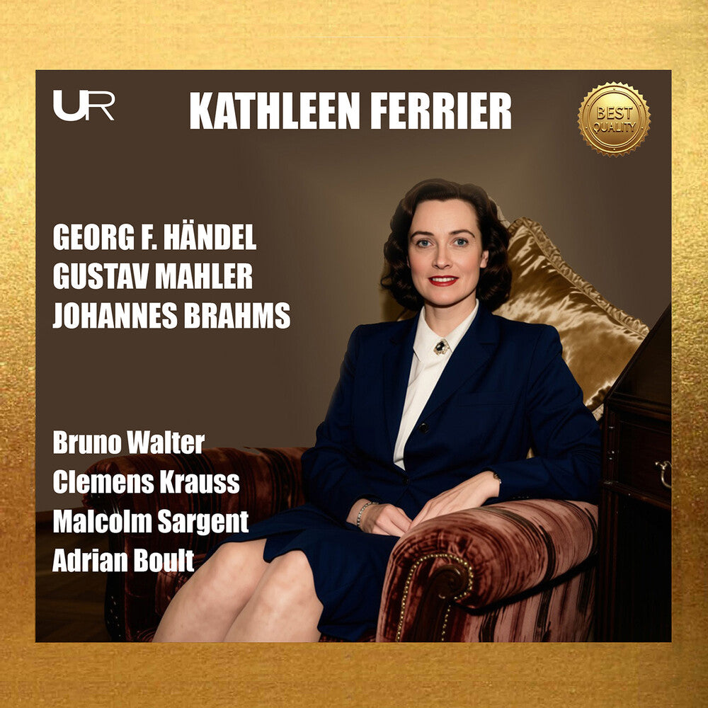 the album cover for KATHLEEN FERRIER - Kathleen Ferrier
