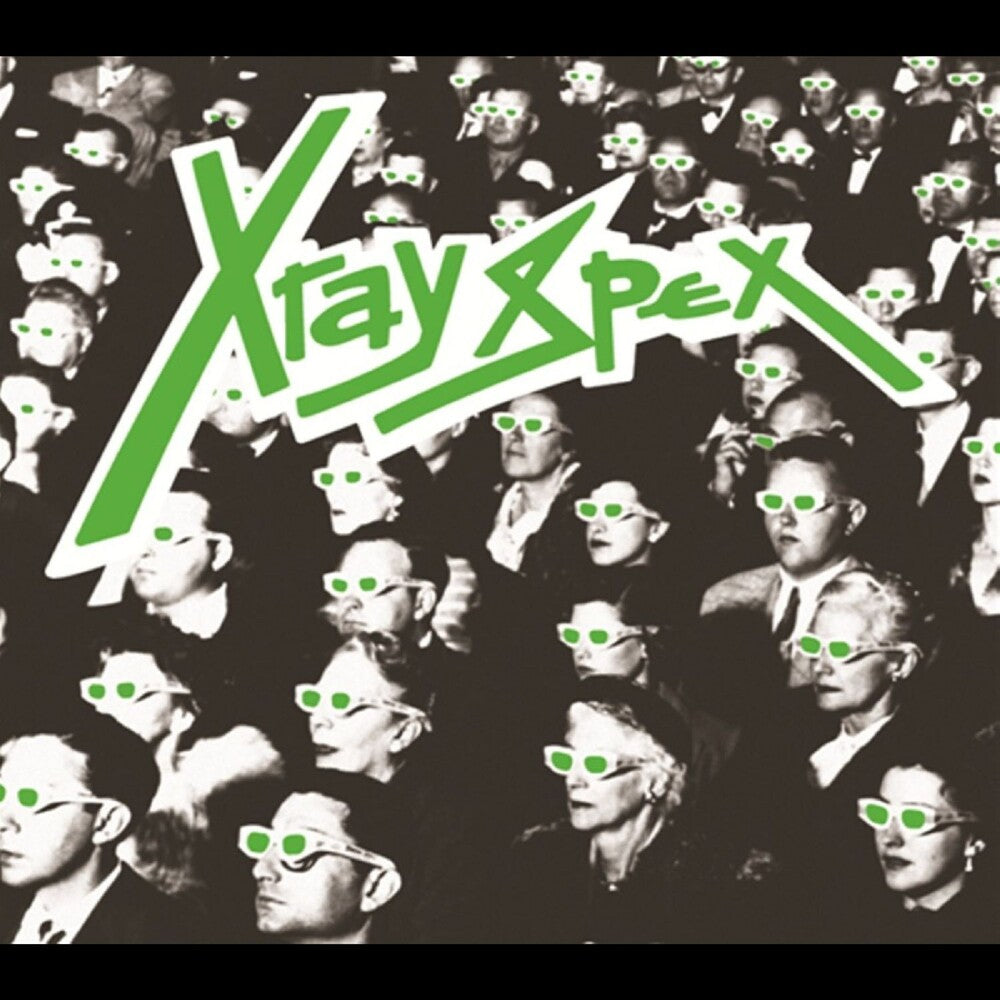 the album cover for X-Ray Spex - Obsessed With You (the Early Years)