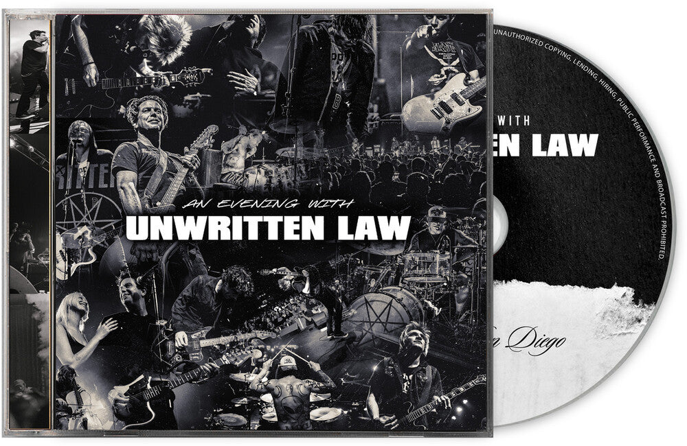 the album cover for Unwritten Law - An Evening With Unwritten Law