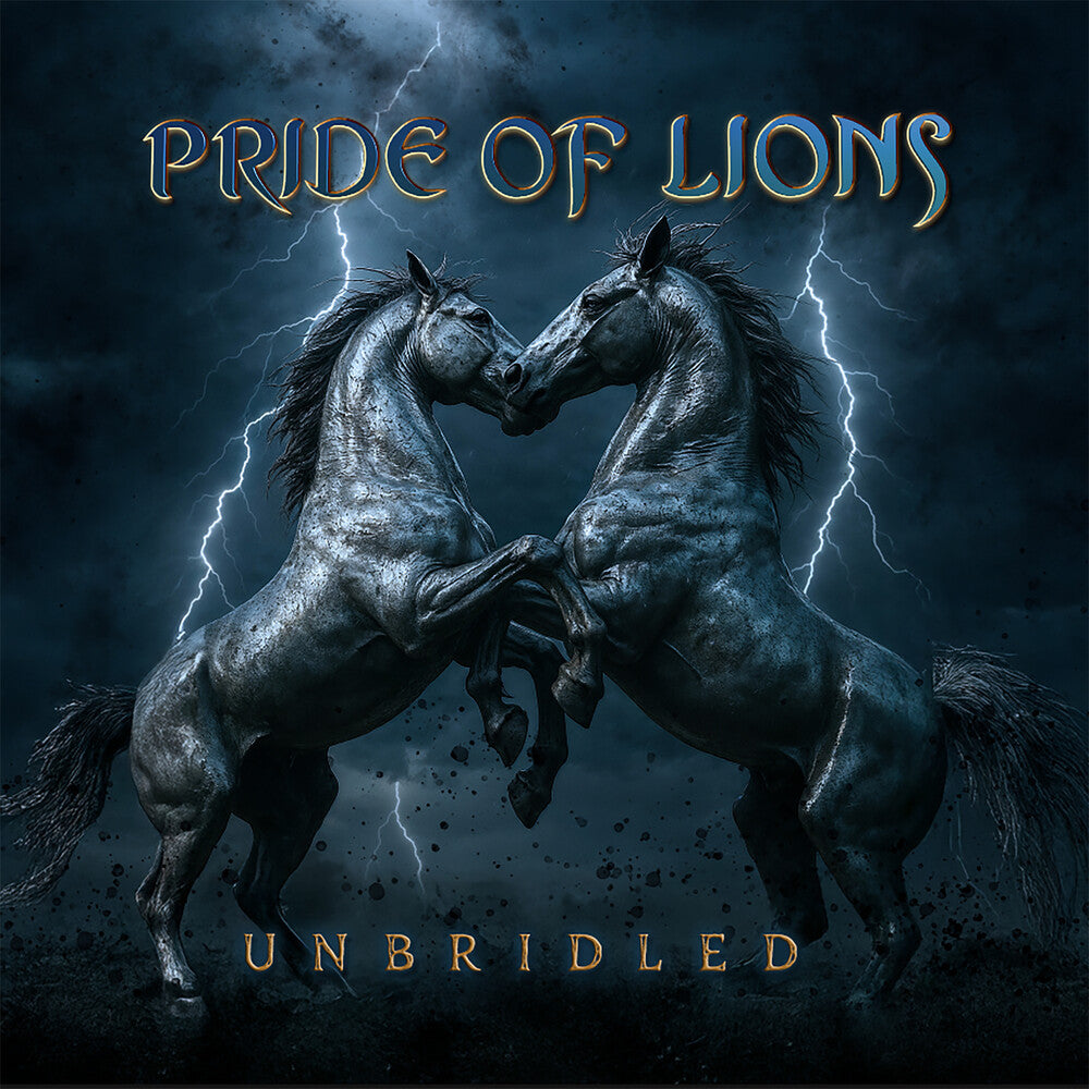 the album cover for Pride Of Lions - Unbridled