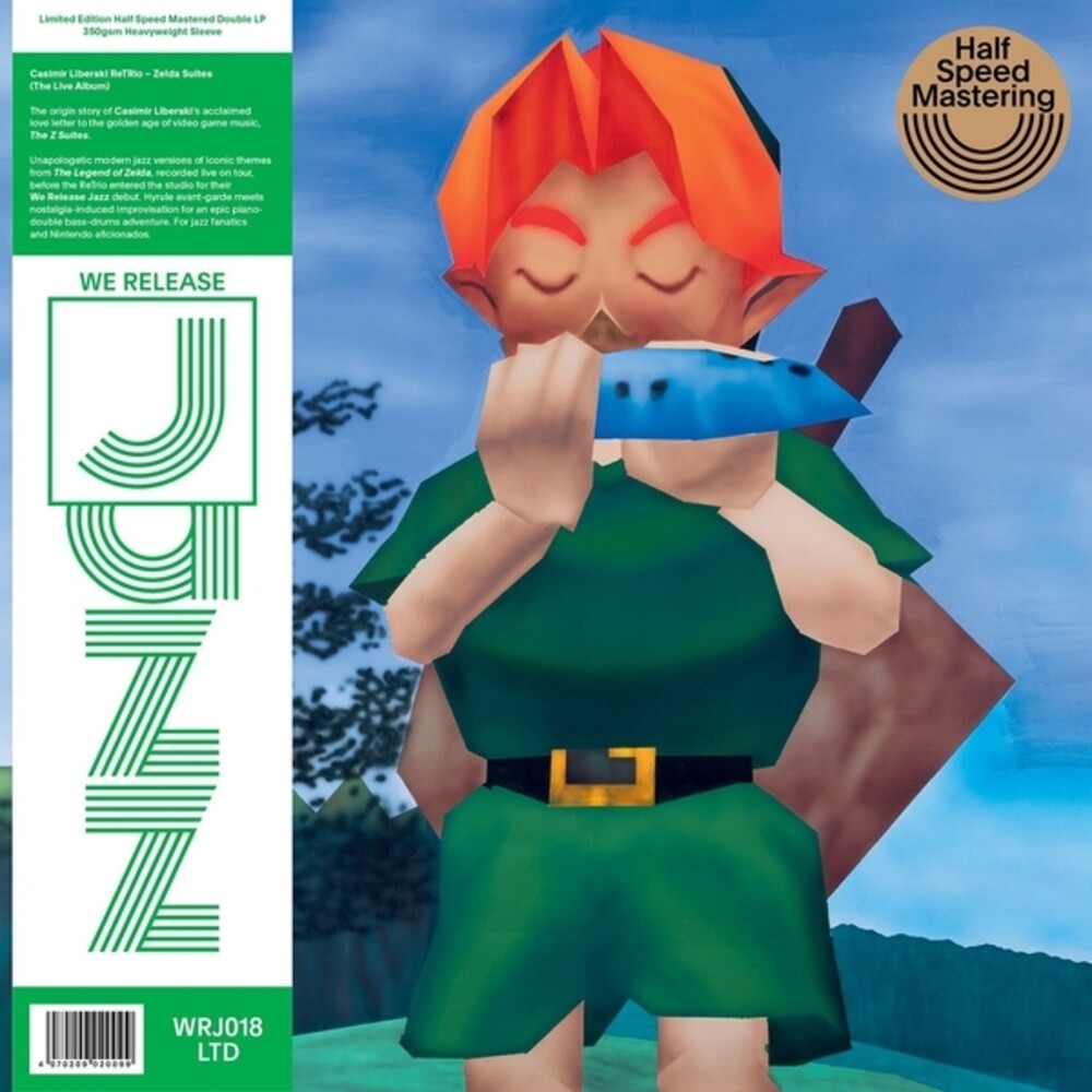 the album cover for Casimir Liberski Retrio - Zelda Suites (the Live Album) (2lp)