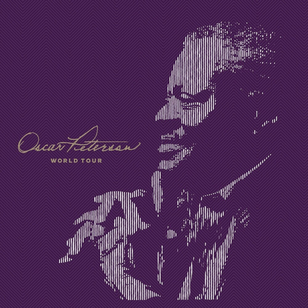 the album cover for Oscar Peterson - World Tour Box Set