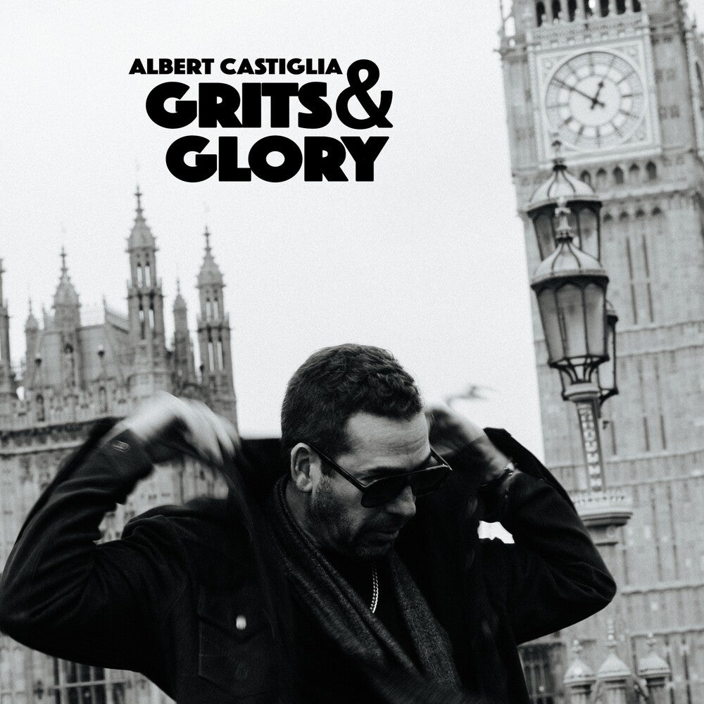 the album cover for Albert Castiglia - Grits & Glory
