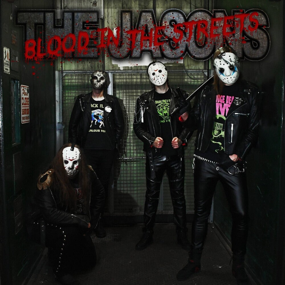 the album cover for Jasons - "blood on the Streets "