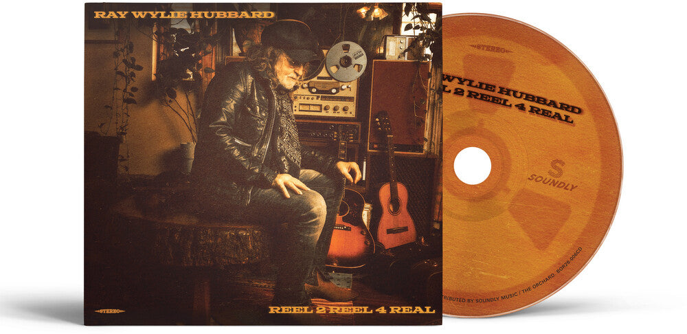 the album cover for Ray Wylie Hubbard - Reel 2 Reel 4 Real