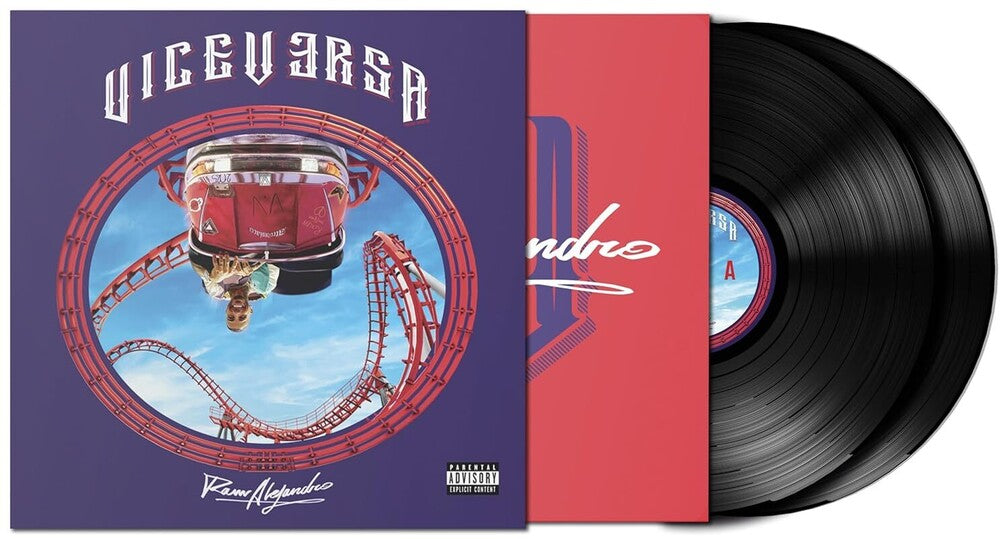 the album cover for Rauw Alejandro - Vice Versa