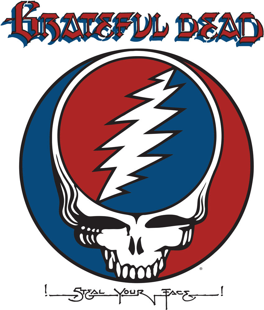 the album cover for Grateful Dead - Steal Your Face (spirit of '76) (grateful & Stealie Blue Vinyl) (brick & Mortar Exclusive)