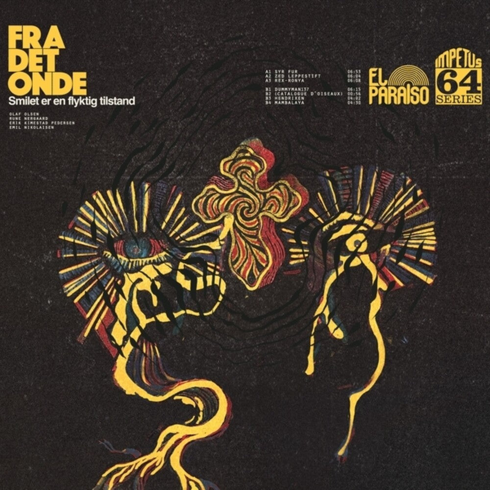 the album cover for Fra Det Onde - Smilet Er En Flyktig Tilstand