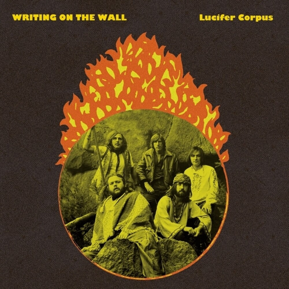 the album cover for Writing On The Wall - Lucifer Corpus