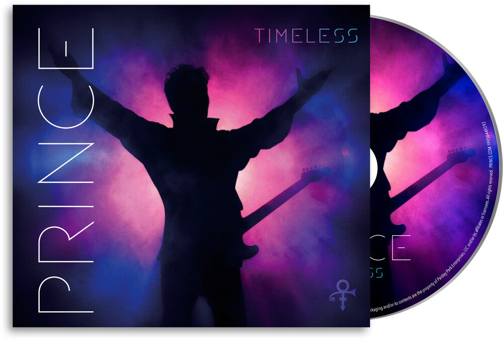 the album cover for Prince - Timeless