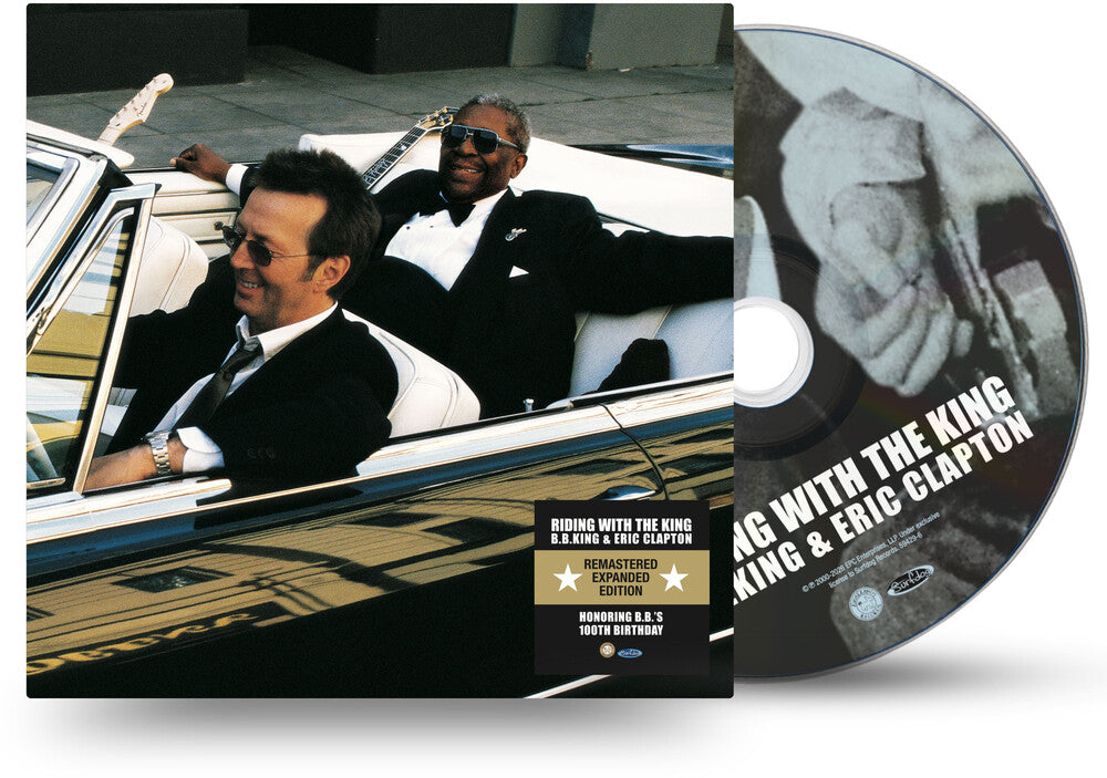 the album cover for Eric Clapton - Riding with the King - Remastered Expanded Edition