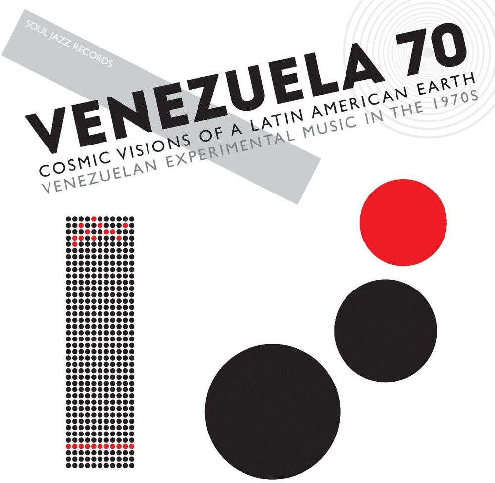 the album cover for Soul Jazz Records Presents - Venezuela 70: Cosmic Visions of Latin American Earth - Experimental in the 1970s