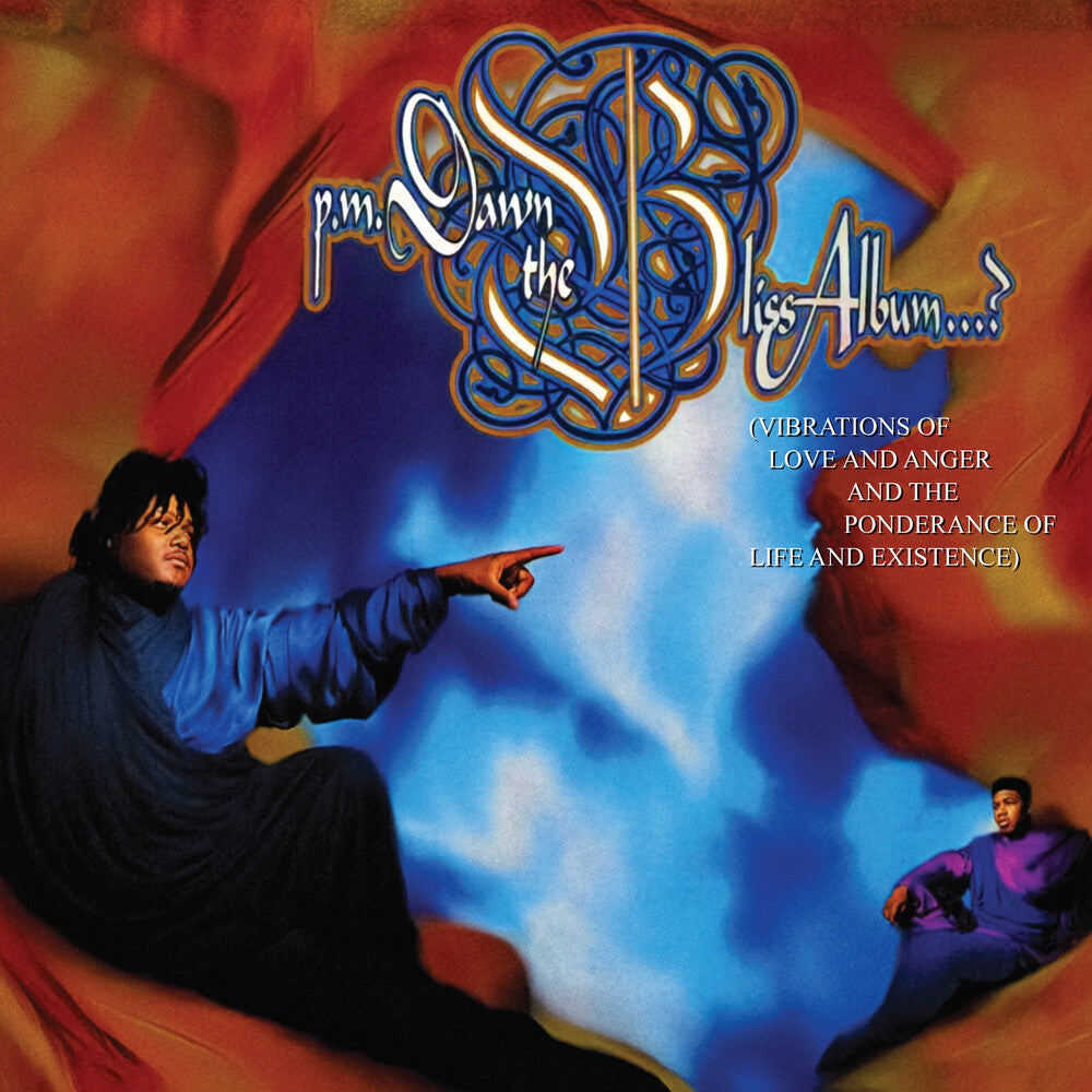 the album cover for P.M. Dawn - Bliss Album? (galaxy Red Vinyl/limited Edition)