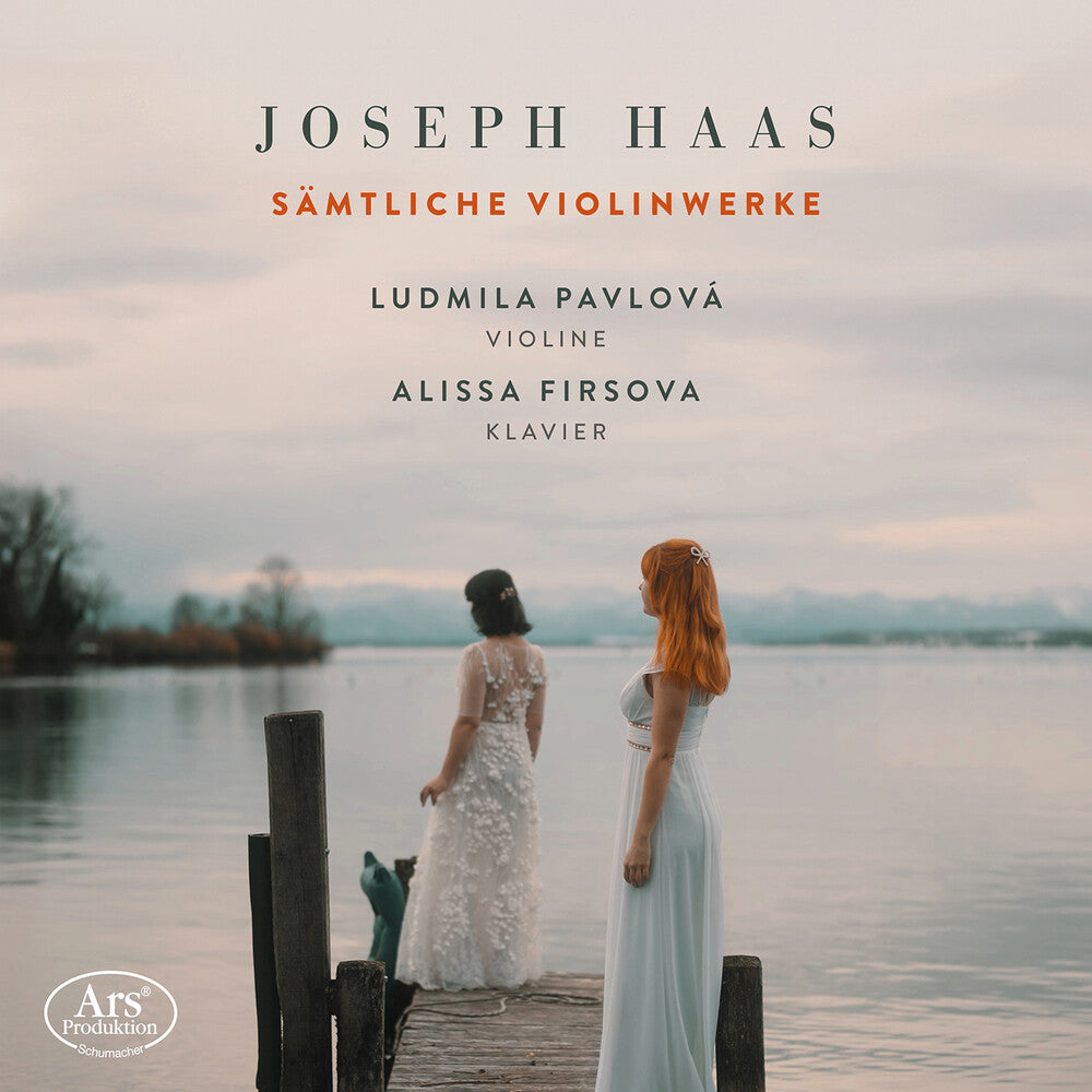 the album cover for Ludmila / Alissa Firsova Pavlova - Joseph Hass: the Violin Works