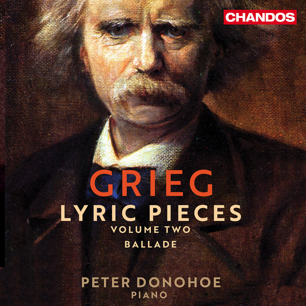 the album cover for Peter Donohoe - Grieg: Lyric Pieces Vol. 2