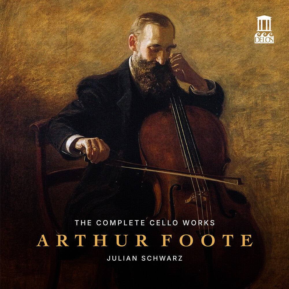 the album cover for Julian Schwarz - Arthur Foote: Complete Vc Works