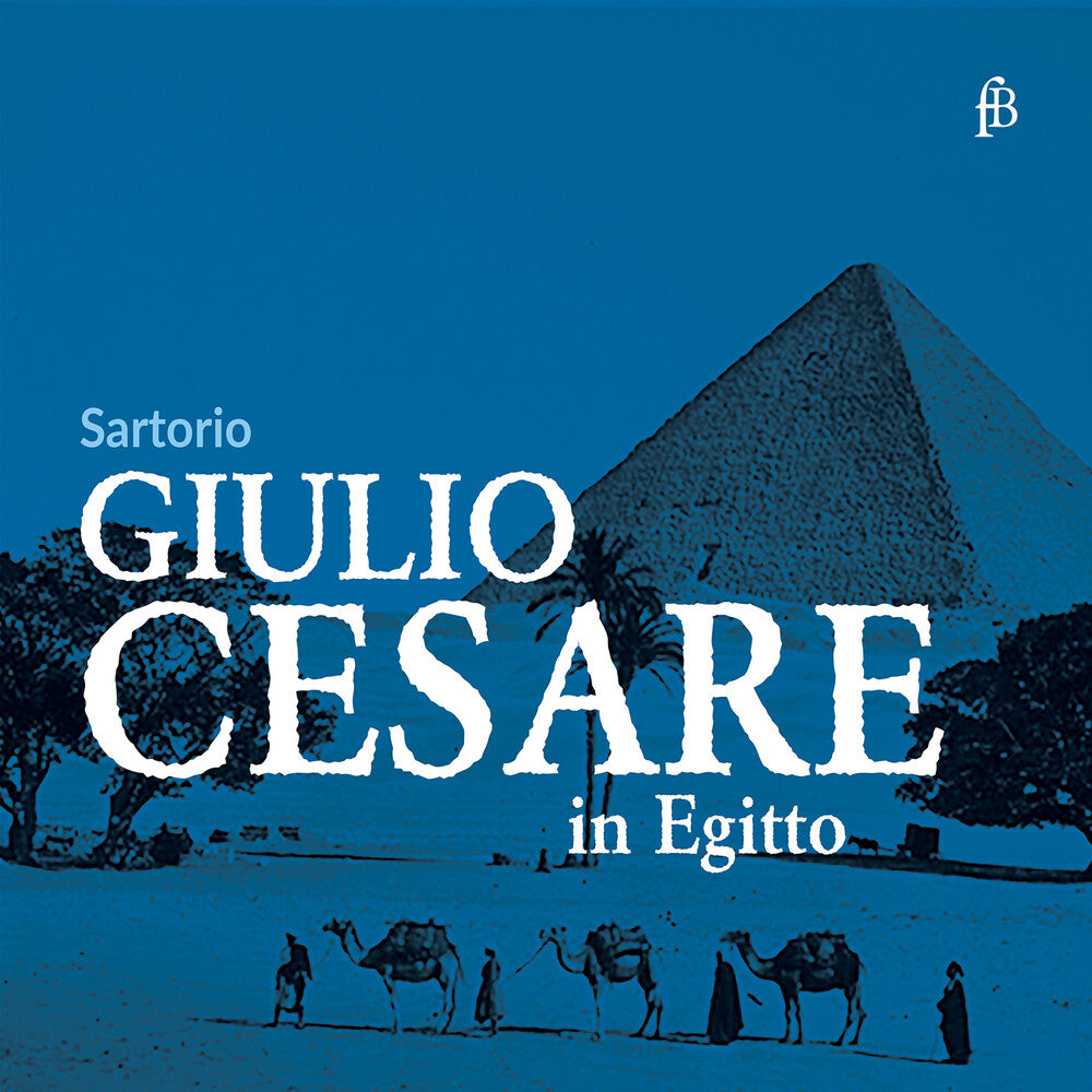 the album cover for Attilio Cremonesi - Giulio Cesare In Egitto