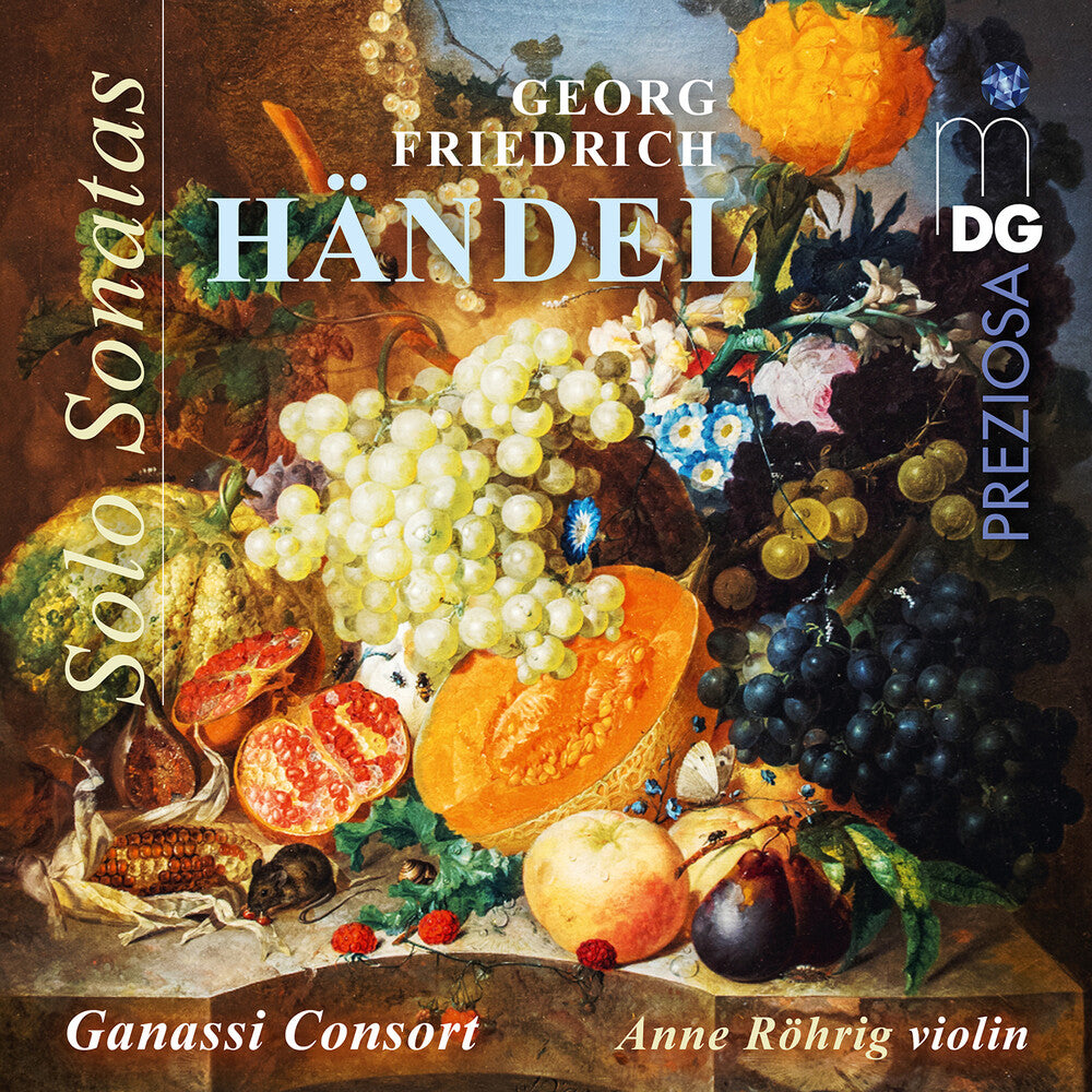 the album cover for Ganassi Consort - Handel: Solo Sons