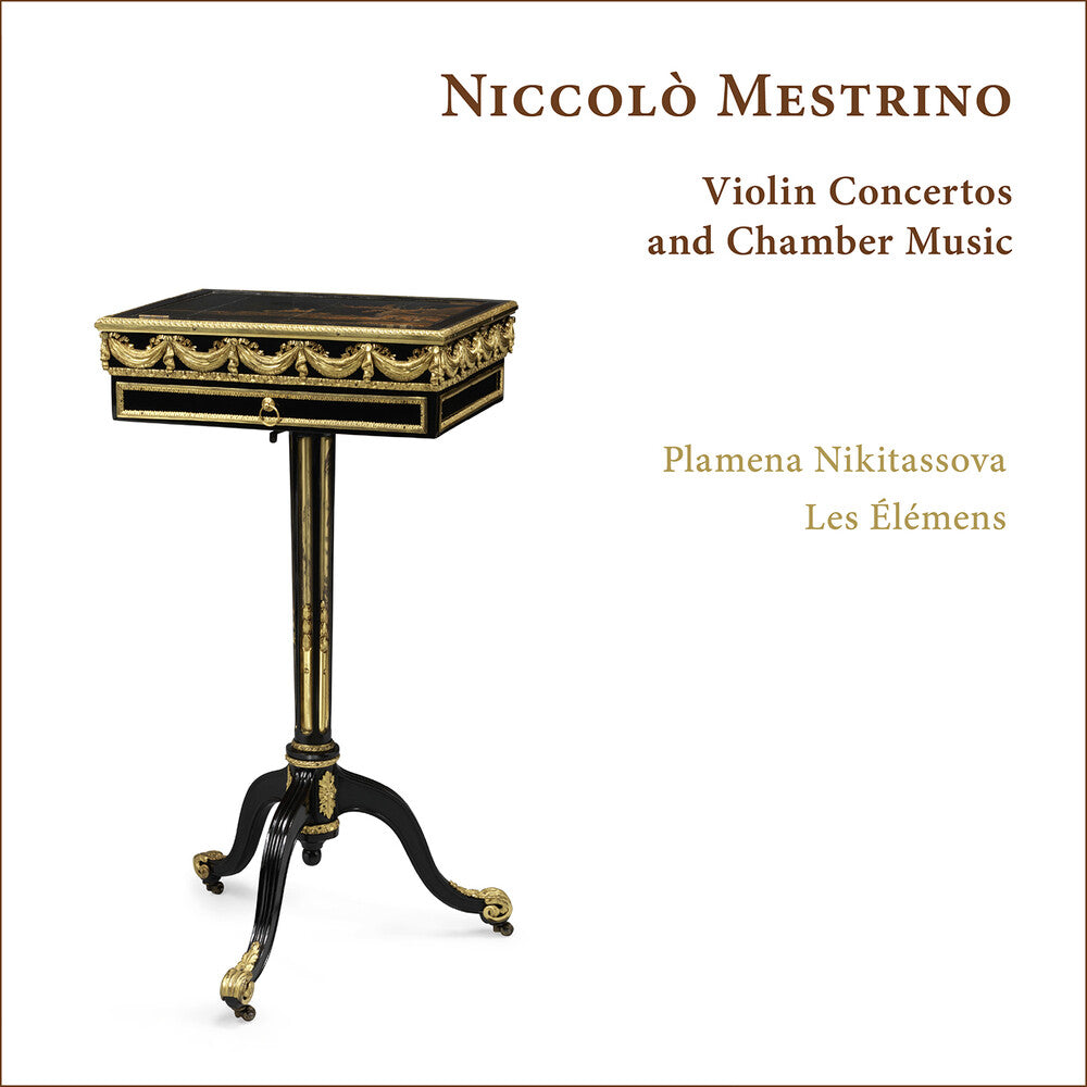 the album cover for Plamena Nikitassova - Niccolo Mestrino: Vn Concertos & Chamber Music