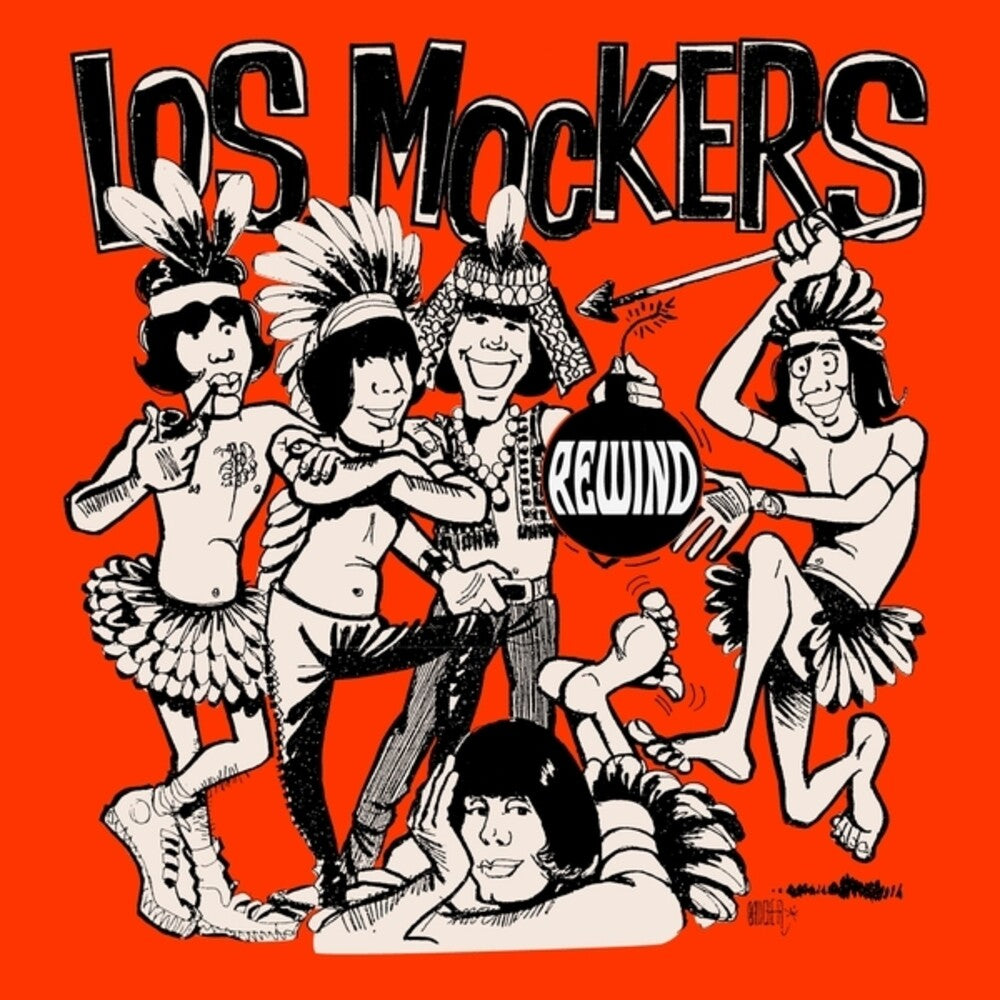 the album cover for Mockers - Rewind