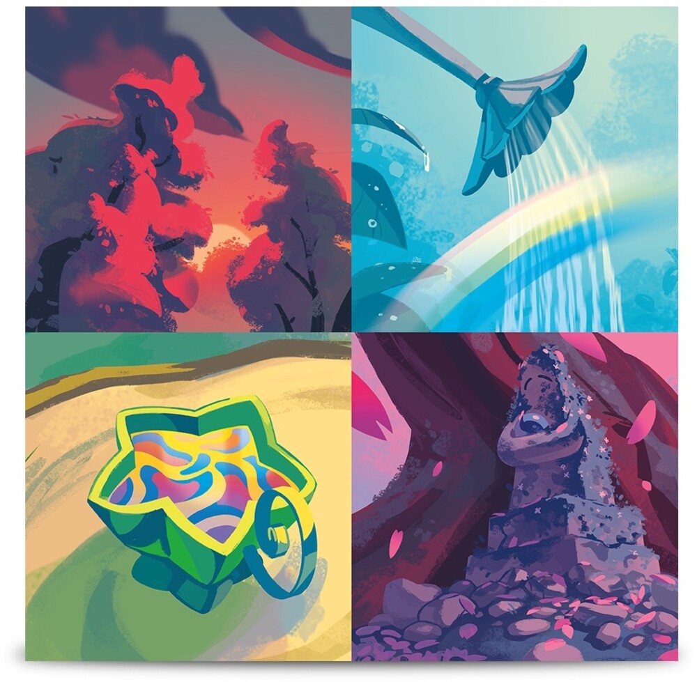 the album cover for Various Artists - Wanderstop Fm (2lp/pink Seed Vinyl)