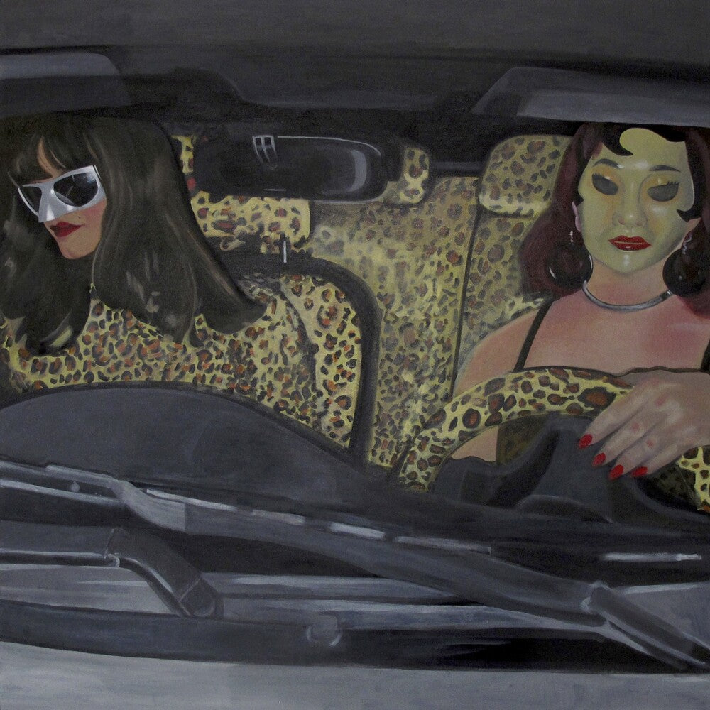 the album cover for Marci - Mask Lady & Night Girl