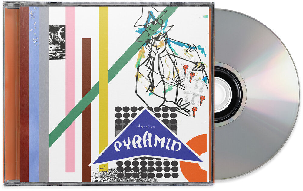 the album cover for Graham Hunt - American Pyramid