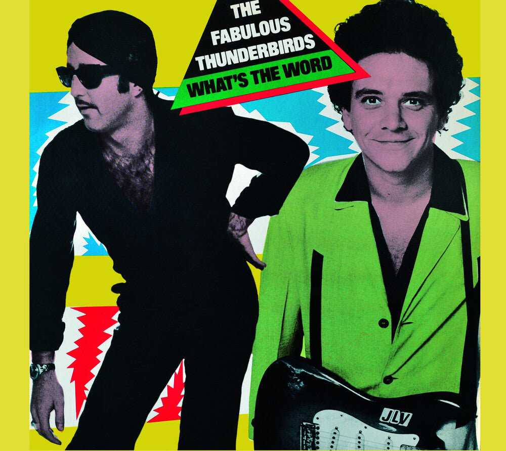 the album cover for Fabulous Thunderbirds - What's the Word?