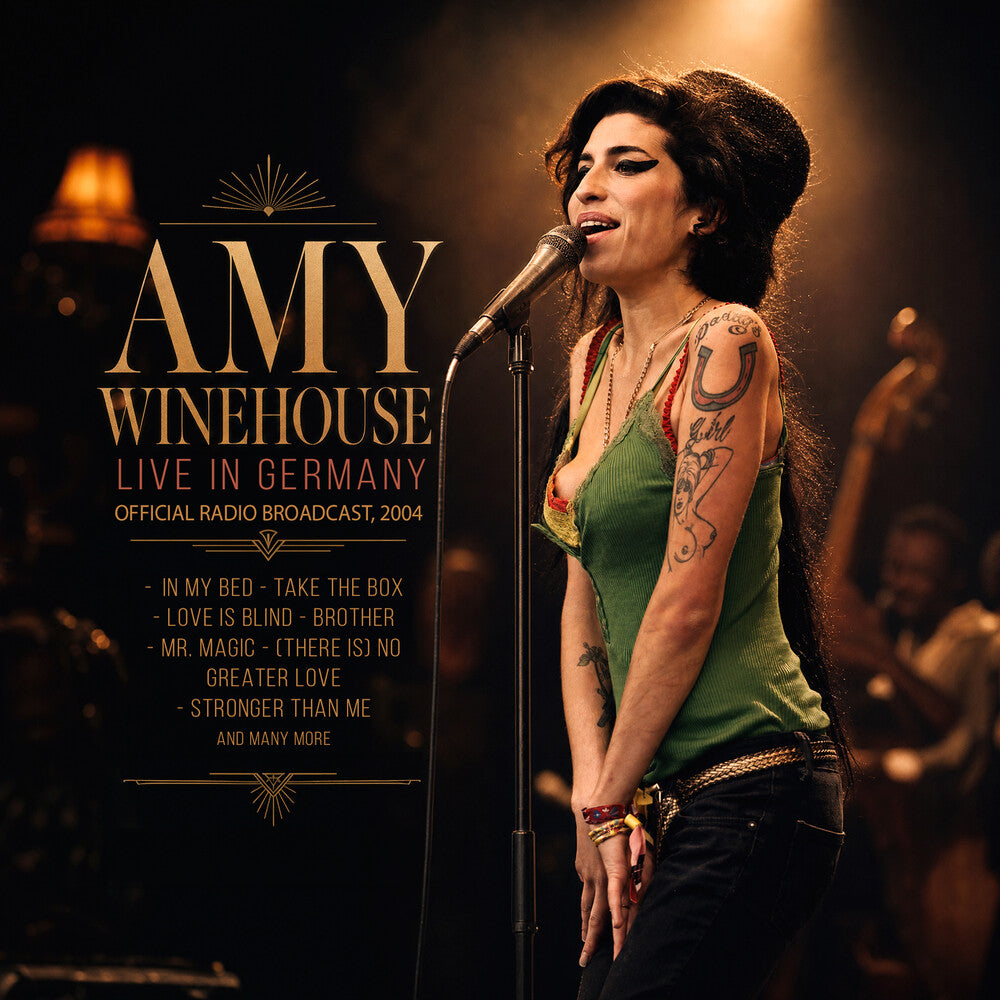the album cover for Amy Winehouse - Live In Germany