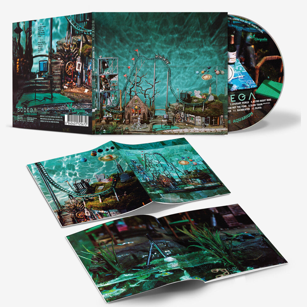 the album cover for Bodega - All Inside Aquarium