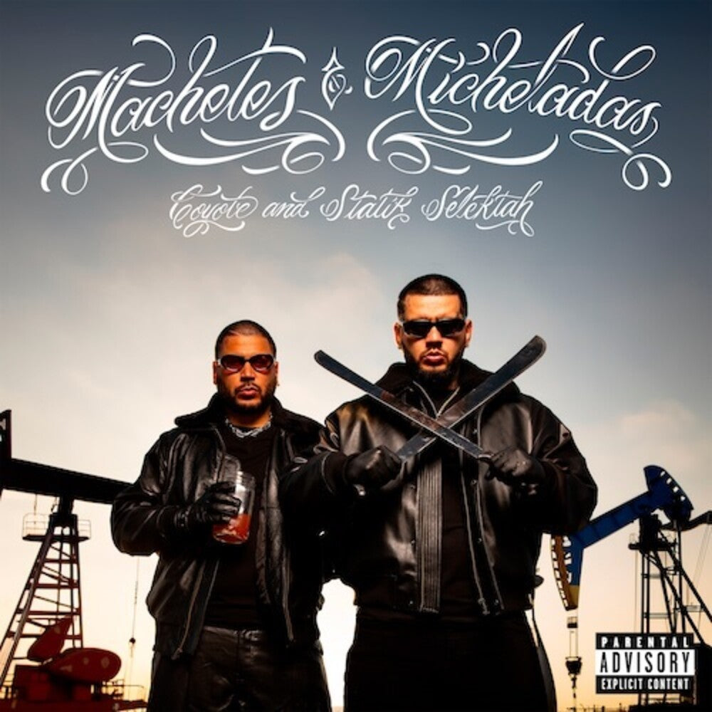 the album cover for Coyote / Statik Selektah - Machetes & Micheladas