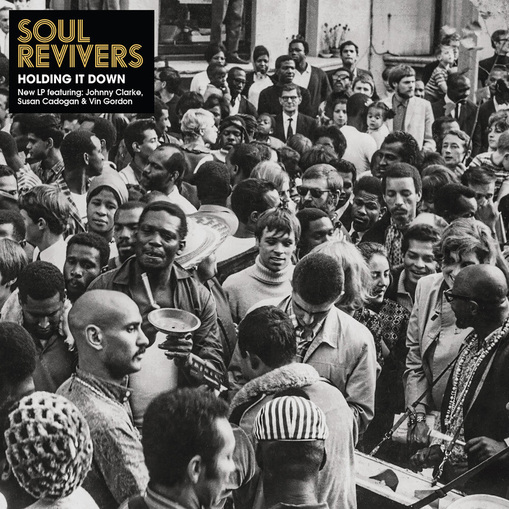 the album cover for Soul Revivers - Holding It Down