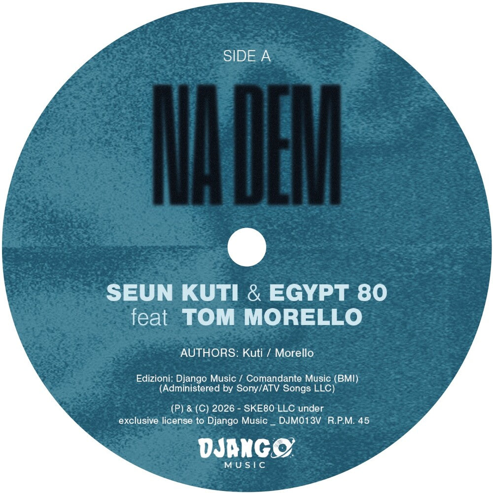 the album cover for Seun Kuti & Egypt 80 - Na Dem / Problems