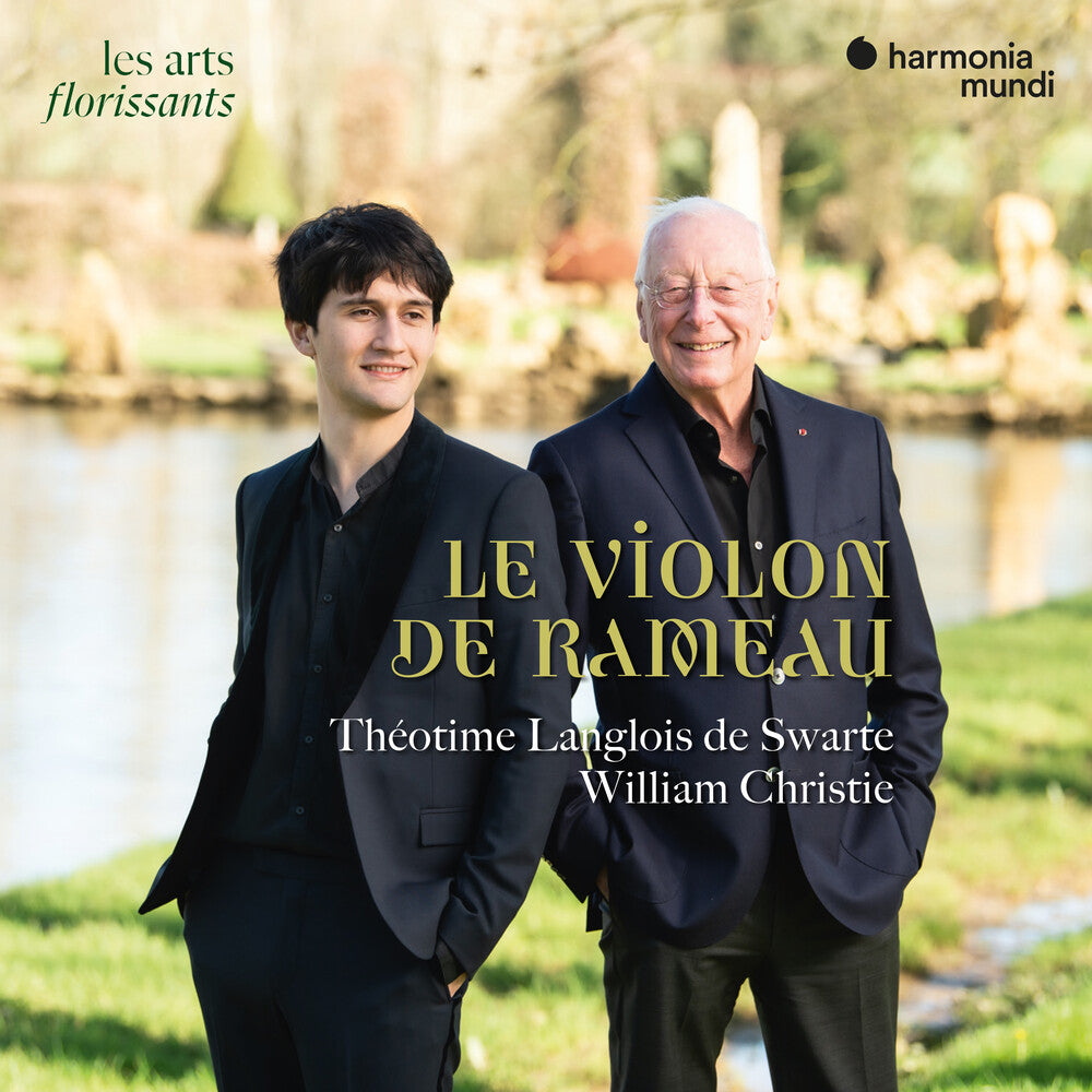 the album cover for Langlois De Theotime Swarte / Christie,William - Le Violon De Rameau
