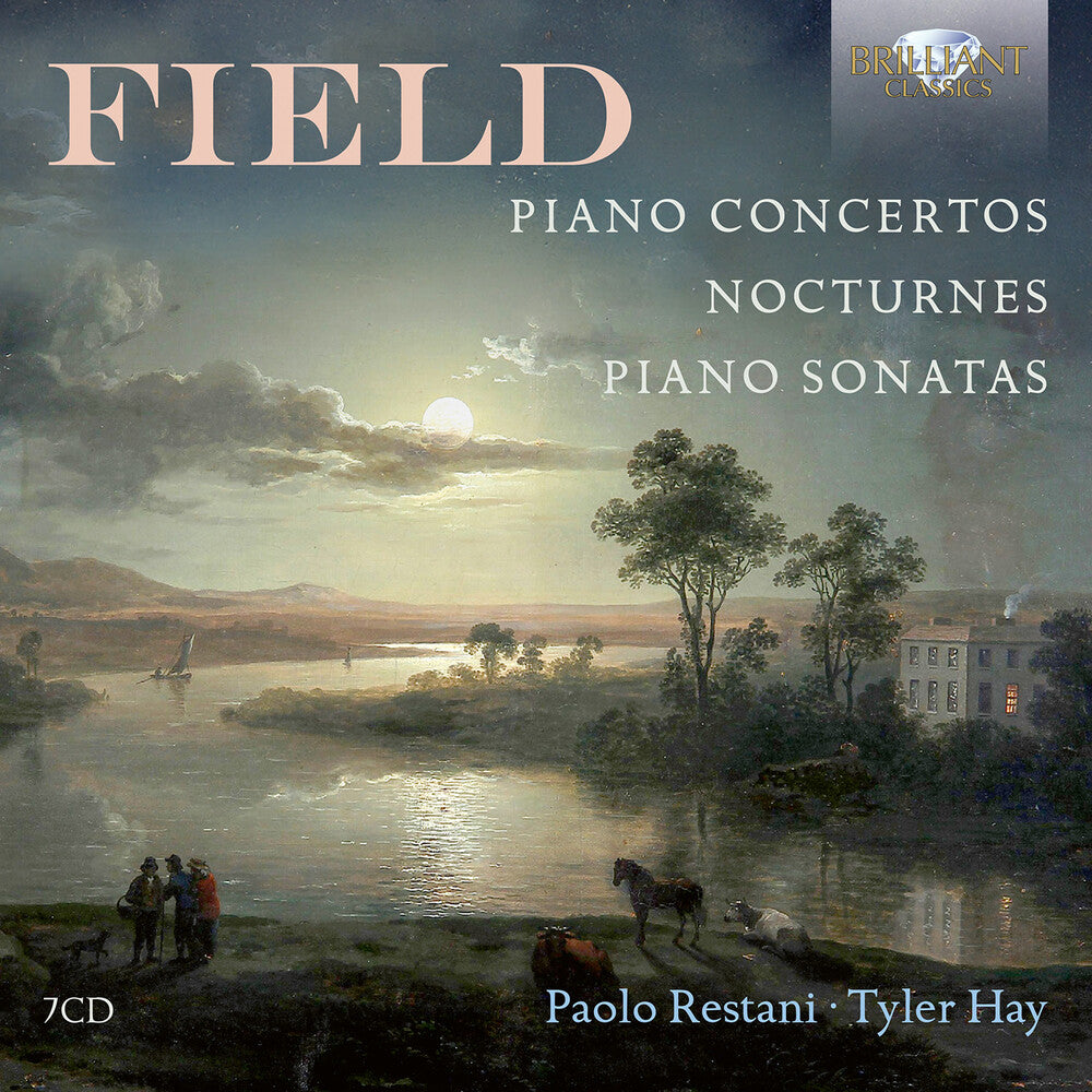 the album cover for Tyler Hay - Field: Pno Concertos Nocturnes Pno Sonata