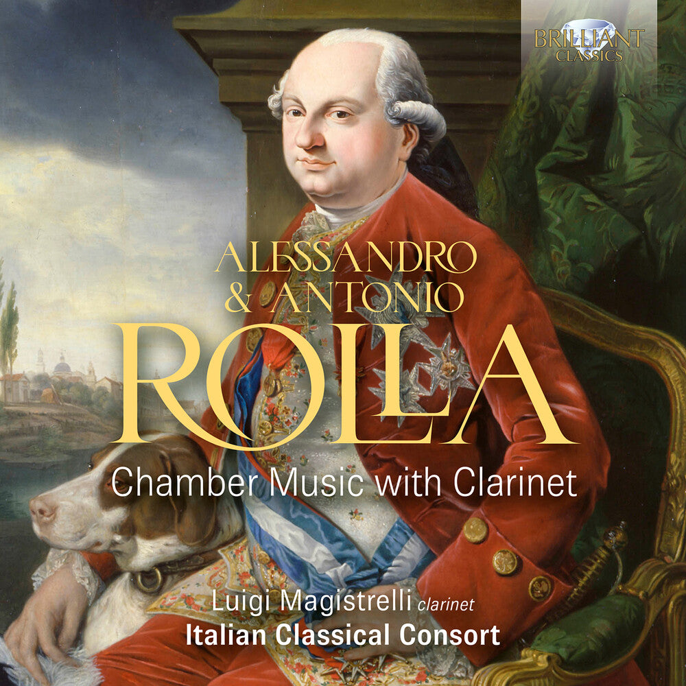 the album cover for Luigi Magistrelli - Alessandro & Antonio Rolla: Chamber Music With