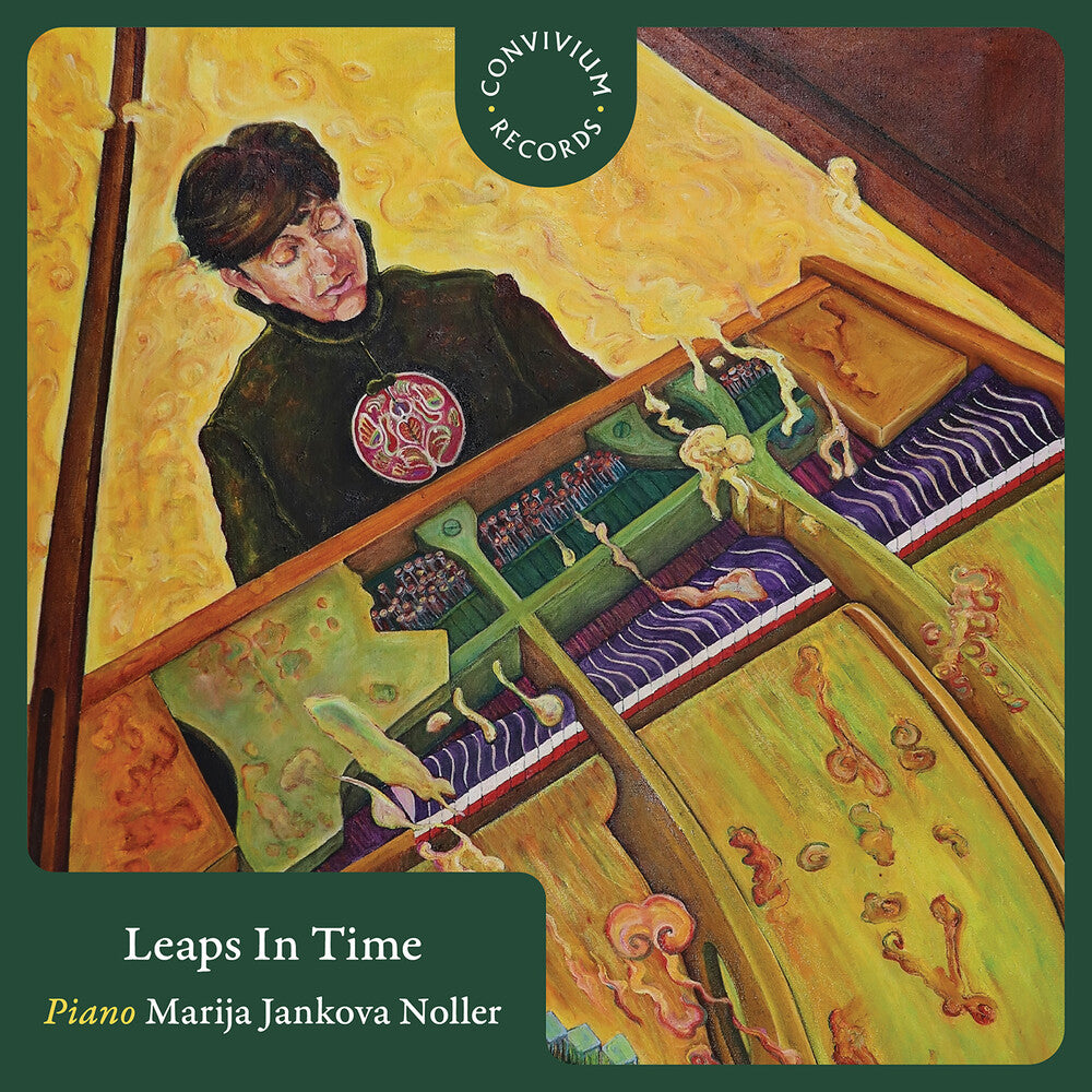the album cover for Marija Noller Jankova - Leaps In Time