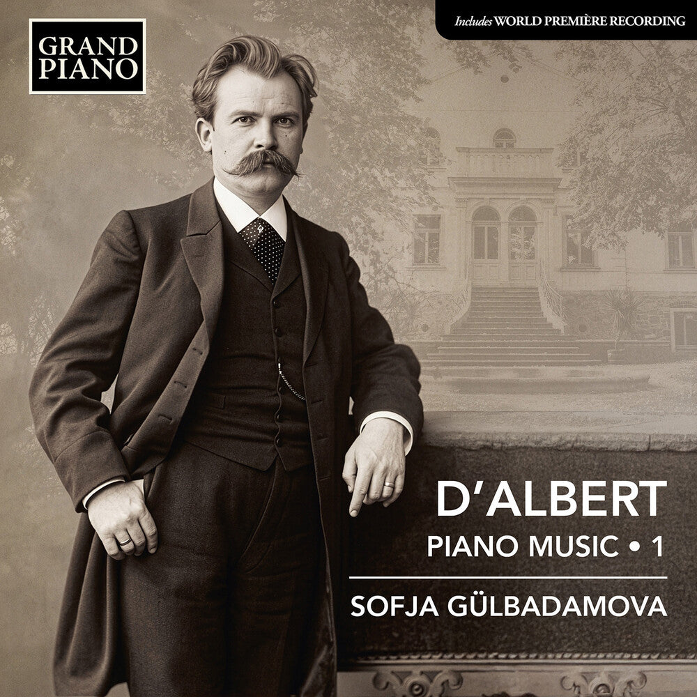 the album cover for Sofja Gülbadamova - D'albert: Pno Music Vol. 1