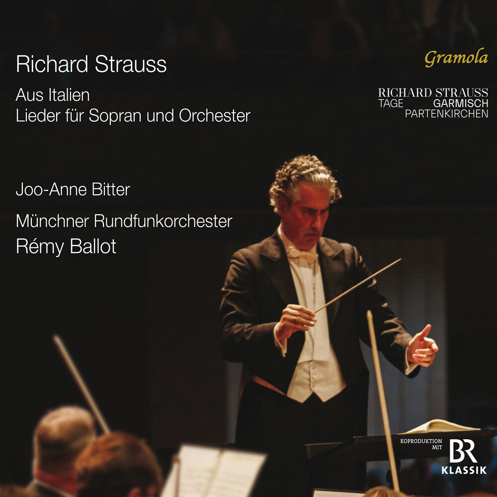 the album cover for Joo Bitter -Anne - Aus Italien 5 Orchesterlieder