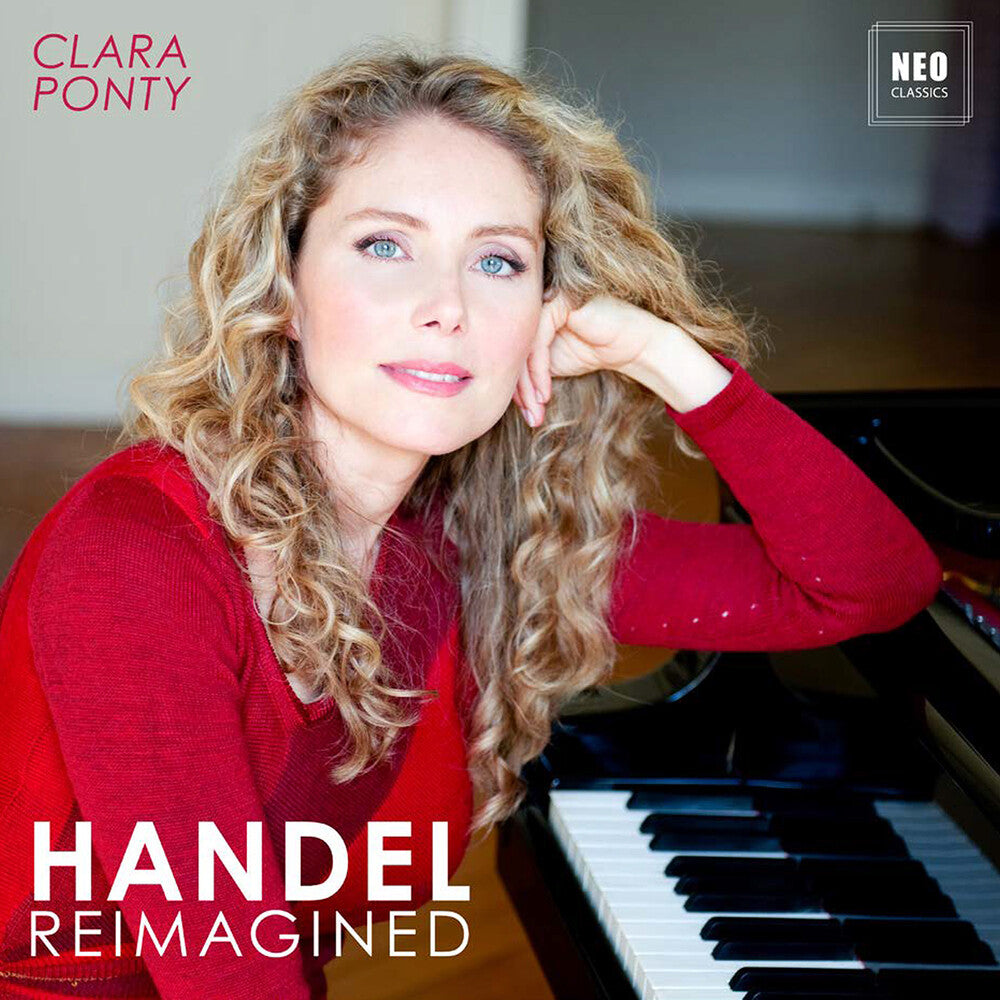 the album cover for Ponty Clara - Handel Reimagined