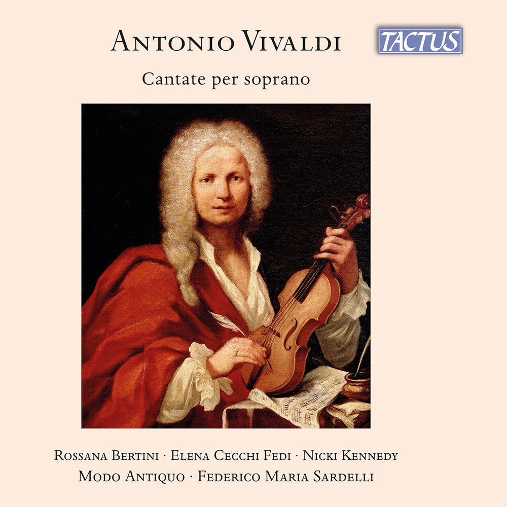 the album cover for Modo Antiquo - Vivaldi: Cantate Per Soprano