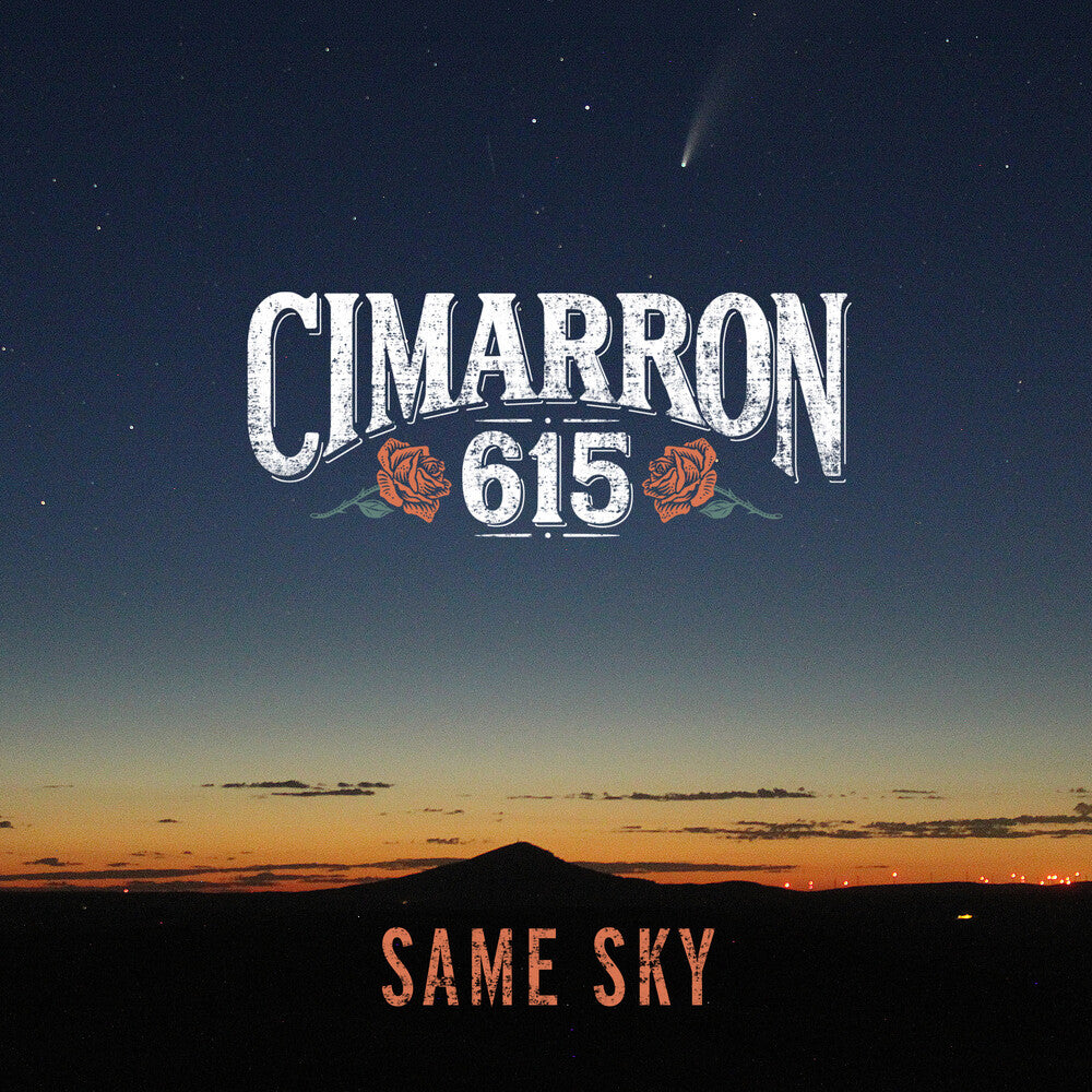 the album cover for Cimarron 615 - Same Sky