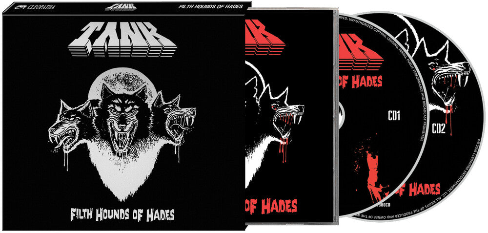 the album cover for Tank - Filth Hounds of Hades - Deluxe Edition