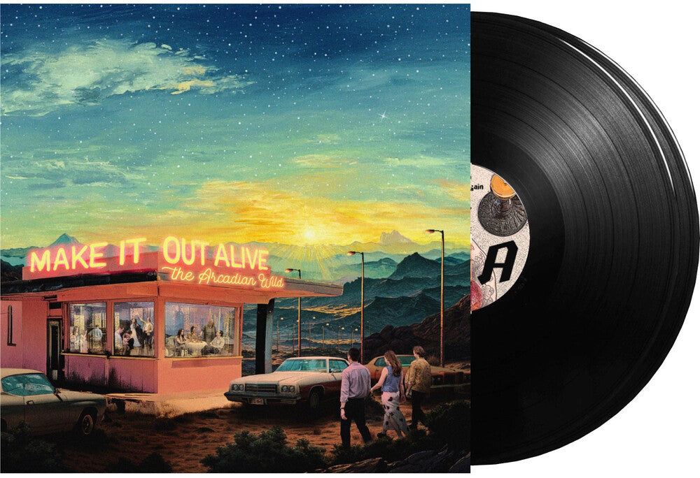 the album cover for The Arcadian Wild - Make It Out Alive