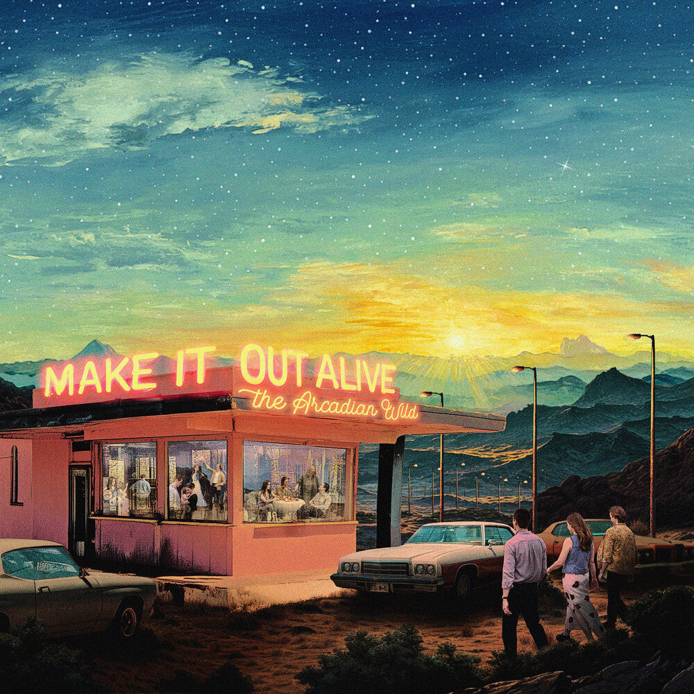 the album cover for The Arcadian Wild - Make It Out Alive